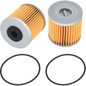 2PCS 21548300 Transmission Filter Kit 5101987 with O-Ring 71943 Replace for Gravely 21548300 Compatible with Hydro Gear 71943 71943-A Replace for Snapper 5101987X2(YP)