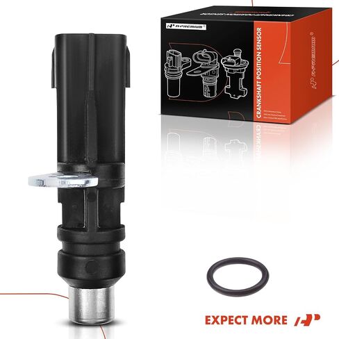 A-Premium Engine Crankshaft Position Sensor Compatible with Chrysler Aspen & Dodge Dakota, Durango, Ram 1500 & Jeep Grand Cherokee, Commander & Mitsubishi Raider & Ram, Replace# 56028666AA in Saudi Arabia