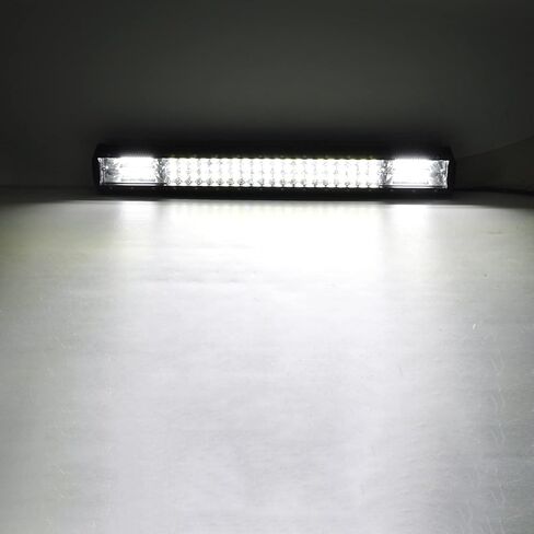Willpower 22 inch LED Work Light Bar, Triple Row 324W Spot Flood Combo Beam Off Road Driving Fog Lights with Mounting Bracket for Pickup SUV ATV UTV Truck Light, 12V 24V in Kuwait