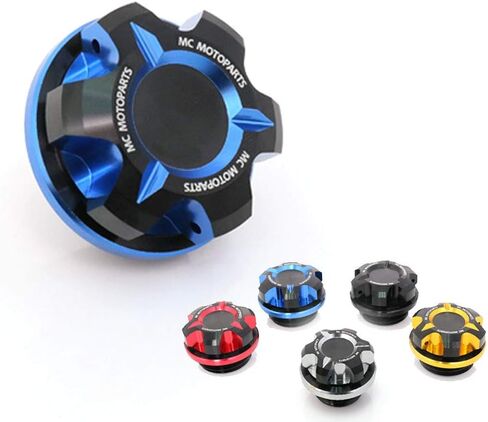 T-Axis Gold CNC Oil Filler Cap Compatible with YZF-R1 YZF R3 FZR 400 1000 YZF 600R YZF750R in Kuwait