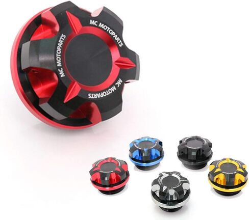 T-Axis Gold CNC Oil Filler Cap Compatible with YZF-R1 YZF R3 FZR 400 1000 YZF 600R YZF750R in Kuwait