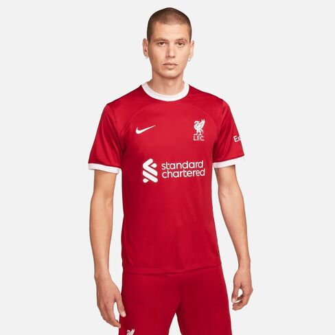 2023-2024 Liverpool Home Football Soccer T-Shirt Jersey Red in Saudi Arabia