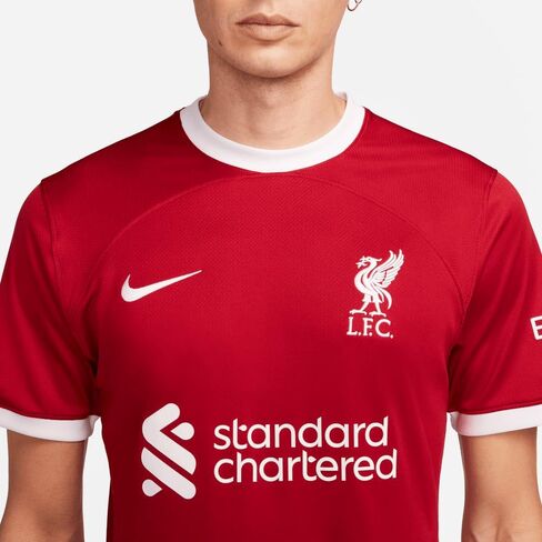 2023-2024 Liverpool Home Football Soccer T-Shirt Jersey Red in Saudi Arabia