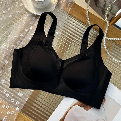 Supportive Push Up Bras for Women No Underwire Full Coverage Bralettes Seamless Everyday Bra with Lift and Support in Saudi Arabia