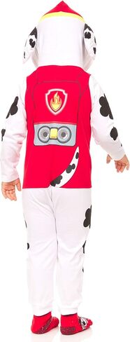 Paw Patrol Toddler Boys Marshall Costume Cosplay for Boys - Hooded Jumpsuit with Mesh Visor in Saudi Arabia