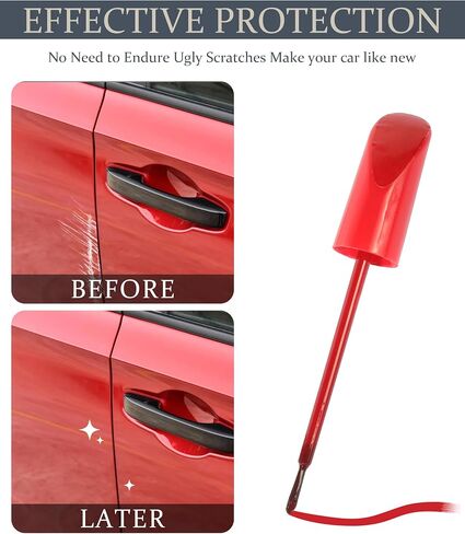 YAKEFLY Car Paint Scratch Repair,Car Accessories Touch Up Paint for Cars,Car Paint Scratch Repair,Touch Up Paint Pen,Car Touch Up Paint,Car Paint Repair,Car Paint Scratch Repair for Vehicles (Red) in Saudi Arabia