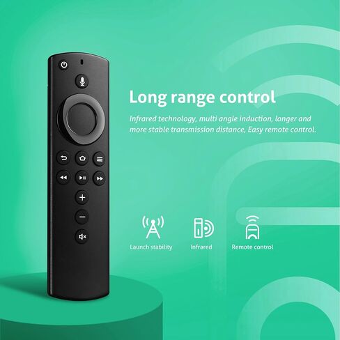 Replacement Voice Remote L5B83G Fit for Fire AMZ Smart TVs Stick Lite, Smart TVs Stick (Gen 2 and Later), Smart TVs Stick 4K, Smart TVs Cube(1st Gen and Later), Smart TVs(3rd Gen) in Saudi Arabia
