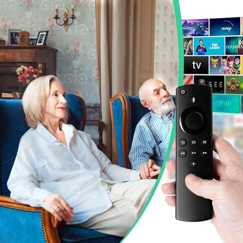 Replacement Voice Remote L5B83G Fit for Fire AMZ Smart TVs Stick Lite, Smart TVs Stick (Gen 2 and Later), Smart TVs Stick 4K, Smart TVs Cube(1st Gen and Later), Smart TVs(3rd Gen) in Saudi Arabia