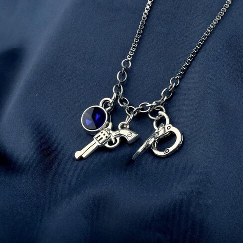 BLEOUK Police Wife Bracelet Police Wife Gift Thin Blue Line Jewelry Police Officer Wife Bracelet Anniversary Jewelry For Wife in Kuwait