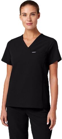 Jaanuu Magna Women's 3-Pocket Classic V-Neck Scrub Top in Saudi Arabia