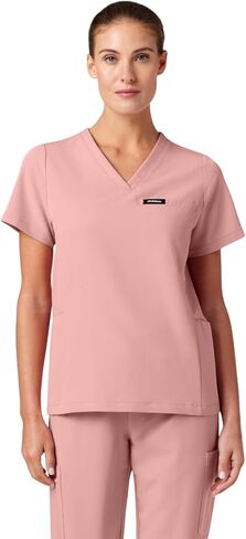 Jaanuu Magna Women's 3-Pocket Classic V-Neck Scrub Top in Saudi Arabia