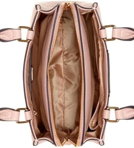 GUESS Factory Zadora Faux-Leather Satchel in Kuwait