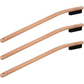 FAVOMOTO 3pcs Bristle Car Tyre Detailing Brush Vehicle Engine Detailing Auto Wheel Rim Detailing Brush Long Handle Car Brush for Car Wheels Engines Trim Interior Exterior