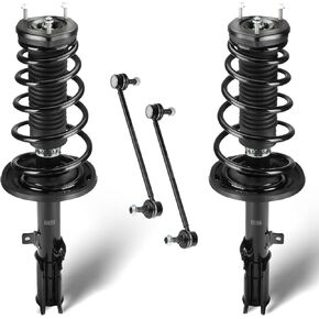 Rear Struts Assembly Shock Absorber & Sway Bar End Link Compatible with 2006-2011 Toyota Avalon, 2007-2011 Camry, 2007-2012 Lexus ES350, Replace for 532309 K750011