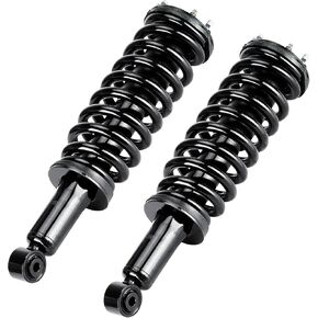 Front Complete Coil Spring Strut Shock Absorber Compatible with Toyota for Tundra 2000-2006, Pair of Hydraulic Spring Strut Shock Absorber Replace for 171347L, 171347R