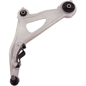 TRQ Front Left Lower Control Arm with Ball Joint Drivers Side Compatible with 2013 INFINITI JX35 2014-2022 QX60 2013-2020 Nissan Pathfinder