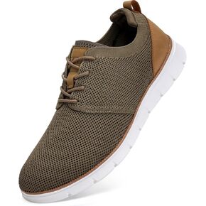 LEZTA Men's Casual Dress Shoes Sneakers Business Lightweight Oxfords Arch Support Walking