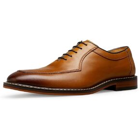 Men's Dress Shoes Genuine Leather Oxford for Men Classic Comfortable Formal Business lace up No Creases Mens Dress Shoes