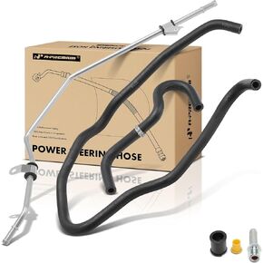 A-Premium Power Steering Hose Pressure Hose Line Assembly Compatible with Honda CR-V CRV 2002 2003 2004 2005 2006, Gear To Reservoir