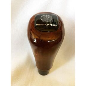 Wood Gear Shift Knob Shifting Handle Wood Walnut AMG M-Benz