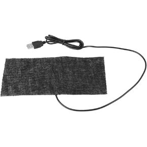 USB Heating Pad, 5V USB Electric Heating Element Carbon Fiber Heating Mat Extra Large Electric Heating Pads for Neck Back Abdomen Lumbar Warming
