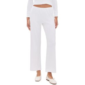 DONNI. Women's The Baby Rib Scallop Pants