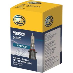 HELLA H71071422 Optilux XB Series 9005XS Xenon White Halogen Bulbs, 12V, 100W, 2 Pack