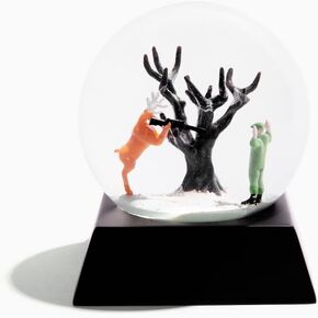 Bambi’s Revenge Snow Globe – Weird Gift Deer Snow Globe Stalking Hunter Gifts for Men - Handmade, Unusual Gift Snowglobe