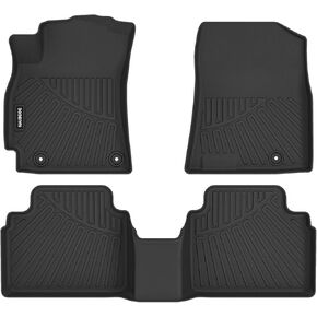 Naibeve Floor Mats for 2025 Kia K4 - All Weather Custom for 2025 Kia K4 Floor Mats Floor Liner Accessories