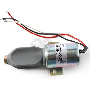 12V SA-4976-12 SA-3786-12 1751ES-12E6ULB5S8 Fuel Shutoff Stop Solenoid for Kubota Diesel 21HP 91-05 Grasshopper 721D2