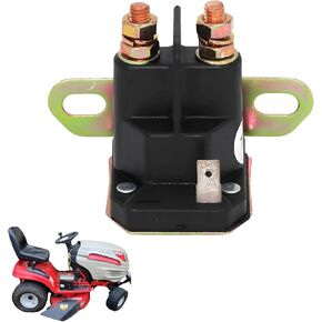 Lawn Mower Starter Solenoid 12V 3 Terminal Bypass Solenoid Compatible With Cub Cadet,ford tractor,MTD mower,Toro tractor,Kohler 22hp motor,Huskee supreme slt 4200 435-700