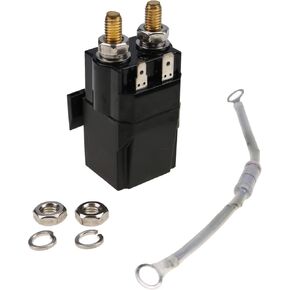 Solarhome New 102865901 102774701 48V 4 Terminal Solenoid Coil Precedent Slotted Solenoid Assembly Compatible with Club Car 48V SU60-2122P 5722 Suit(Solenoid and Resistor Assembly)