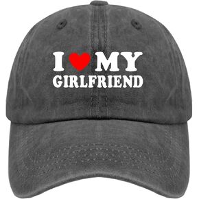 I Love My Girlfriend Hat Golf hatss for Men