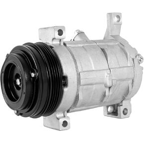 AC Compressor with Clutch Compatible for Cadillac Escalad/Chevy Express Silverado 1500 2500 3500 Tahoe GMC Sierra 1500 2500 3500 Yukon replacement CO 29002C