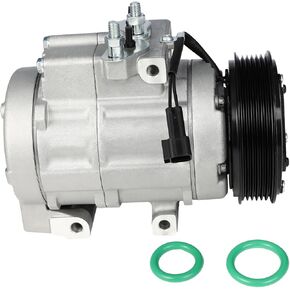ECCPP AC Compressor Fast Cooling 2008-2010 Fit for Ford for F-150 for F-250 for F-350 Super Duty 6.8L Air Conditioning Compressor