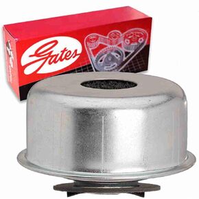 Gates Crankcase Breather Cap compatible with Ford F-150 4.9L 5.0L 5.8L 5.9L 6.4L 6.6L 7.5L L6 V8 1975-1987