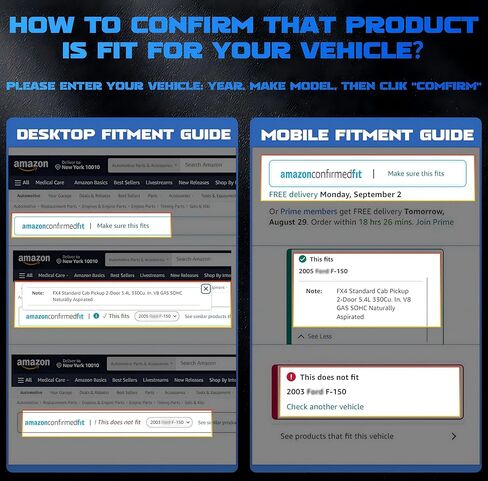 مضخة توجيه كهربائية مع بكرة 20-282 لـ 1997-2005 F-150 4.2L 4.6L 5.4L، لـ 2001-2002 إكسبيديشن، لـ 1999-2002 كراون فيكتوريا وجراند ماركيز، لـ 1997-1999 لوبو، استبدل OE 36-817129 in Kuwait
