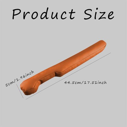 2PCS Car Seat Gap Filler, Universal Fit PU Leather Car Seat Gap Plug to Fill The Gap Between Seat and Console, Car Interior Accessories Car Seat Crevice Blocker Stop Things from Dropping in Saudi Arabia