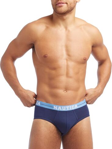 Nautica Men's 4 Pack Limited Edition Stretch Briefs in Saudi Arabia
