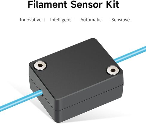 مستشعر تشغيل الفتيل الرسمي Ender 3 V3 SE/KE من Creality، وحدة كشف كسر الفتيل الذكية للطابعة ثلاثية الأبعاد مع ضوء LED، اكتشاف دقيق سهل التركيب in Kuwait