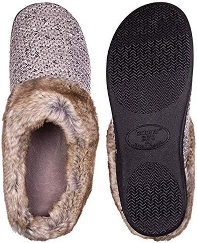 شبشب نسائي من ISOTONER مصنوع من نسيج محبوك بغطاء للرأس in Kuwait