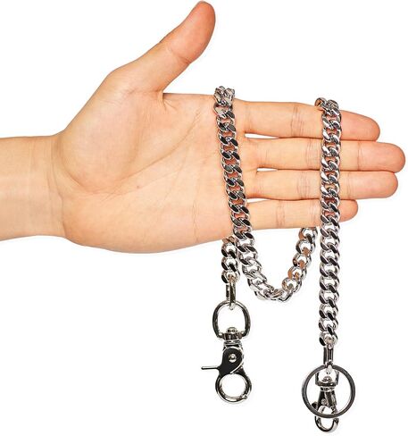 Wallet Chain for Men Women Boy Girl Biker Motorcycle Trucker Pants Jean Punk Hip Hop Keyholder Keyring Keychain in Saudi Arabia
