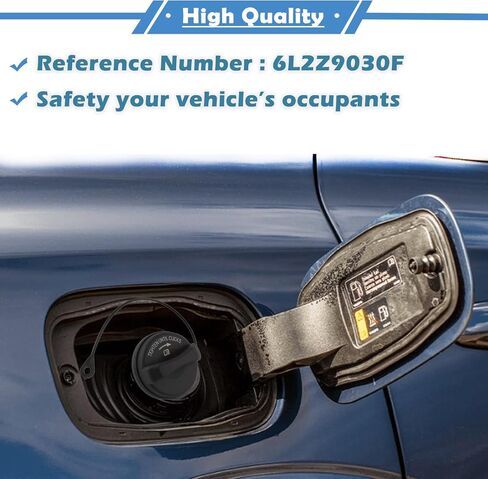 غطاء حشو خزان الوقود متوافق مع Ford 05-11 Explorer / 07-10 Explorer Sport Trac / 05-07 Freestyle / 06-11 Taurus - لسيارة Mercury 05-10 Mountaineer / 08-09 Sable يستبدل # 6L2Z9030F 6L2Z-9030-F in Saudi Arabia