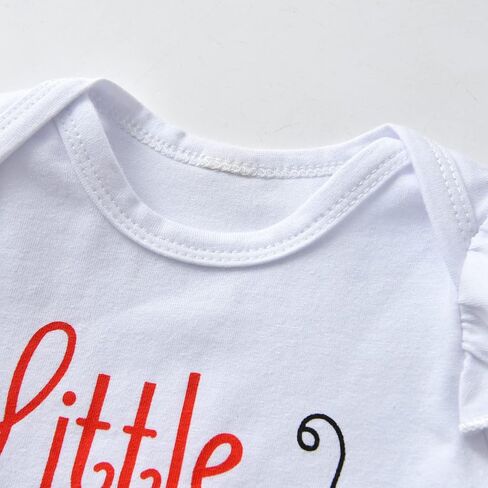 KuKitty Newborn Baby Girl Clothes Long Sleeve Letter Print Romper Bow Pants Headband Infant Girls 3Pcs Outfits Set in Saudi Arabia