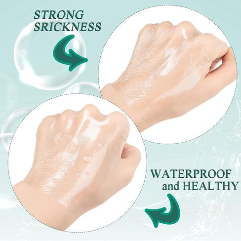 Woanger Transparent Stretch Adhesive Bandage Waterproof Bandage Transparent Film Dressing Clear Bandages Waterproof Tattoo Bandages Shower Patch Film Cover Bandages (2, 3, 4, 5, 6, 8 in) in Kuwait