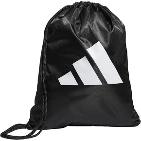 adidas Tournament 3 Sackpack Draw String Bag, Jersey Onix Grey/Black, One Size in Saudi Arabia