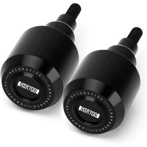 Motorcycle Frame Sliders Crash Protector Compatible with Yamaha XSR 900 2016-2021 2022 2023 2024 | Engine Fairing Guard Shield Falling Protection XSR900 XSR-900 Accessories (Black)