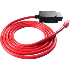 ENET OBD2 Ethernet RJ45 Cable OBDOBDII Bimmercode Bootmod3 Compatible for ista F G Series