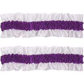 PENTA ANGEL Men Armband Garter 2Pcs 20s Anti Slip Stretchy Sleeve Shirt Holder Roaring Garters Belt for Women Party Costume