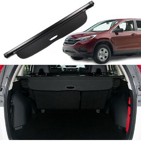 Cargo Cover for Honda CRV 2012 2013 2014 2015 2016 Trunk Cover Trunk Security Cover Shielding Shade Car Accessory, Black